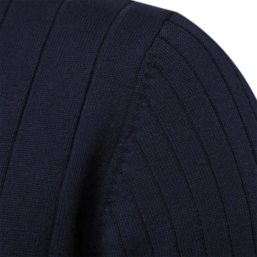 Image of Irving | Men's Half-Zip Slim Fit Sweater
