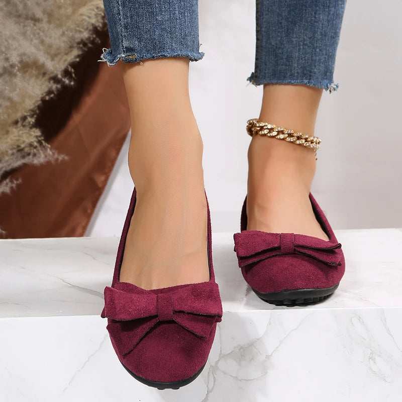 Ariana | Women’s Spring Bow Ballet Flats