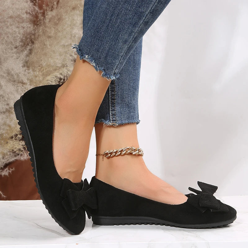 Ariana | Women’s Spring Bow Ballet Flats