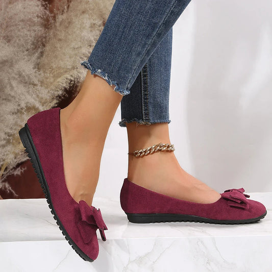 Ariana | Women’s Spring Bow Ballet Flats