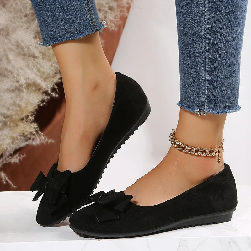 Ariana | Women’s Spring Bow Ballet Flats