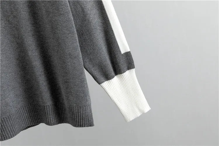 Women's Knit Tracksuit Long Sleeve Jogger Pants