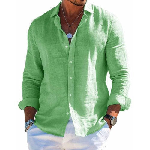 Owen | Men’s Spring Casual Button Front Shirt