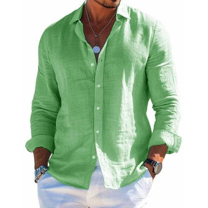 Owen | Men’s Spring Casual Button Front Shirt