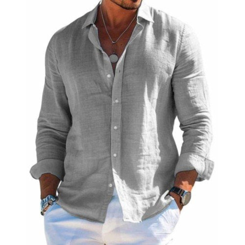 Owen | Men’s Spring Casual Button Front Shirt