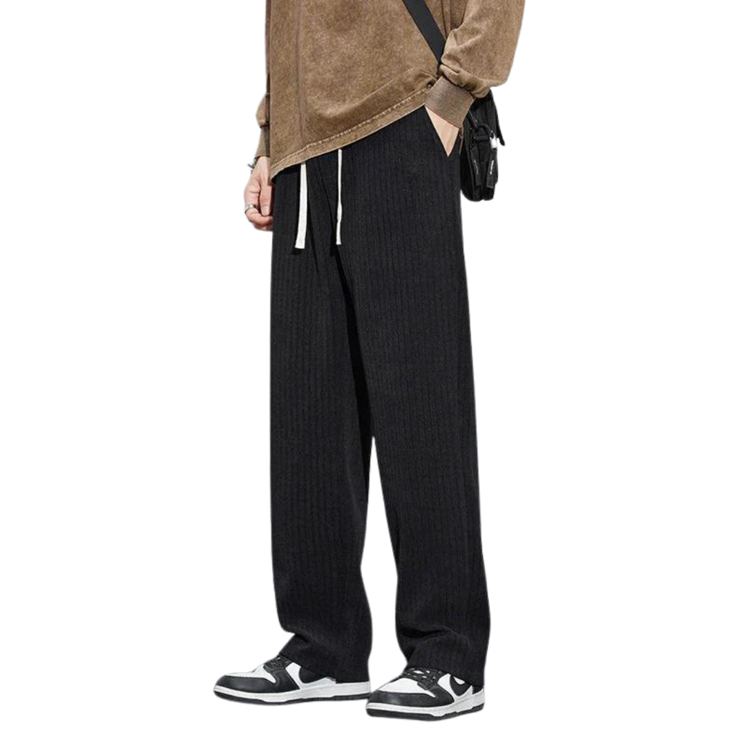 Men's Wide Leg Casual Pants - Fashinoza
