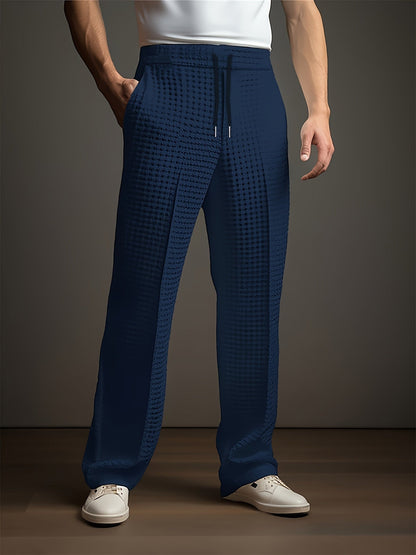 Image of Jason | Men's Wide Leg Drawstring Dress Pants