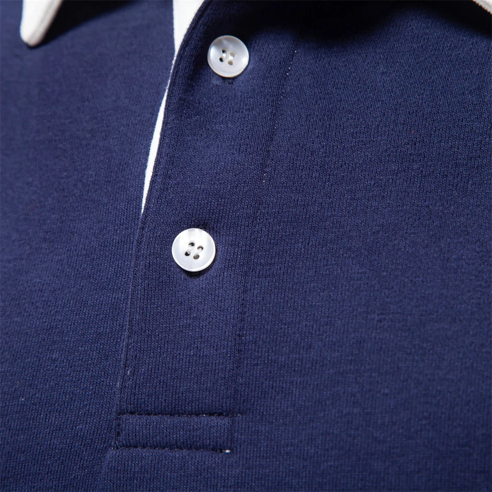 Image of Jasper | Men's Long Sleeve Rugby Shirt