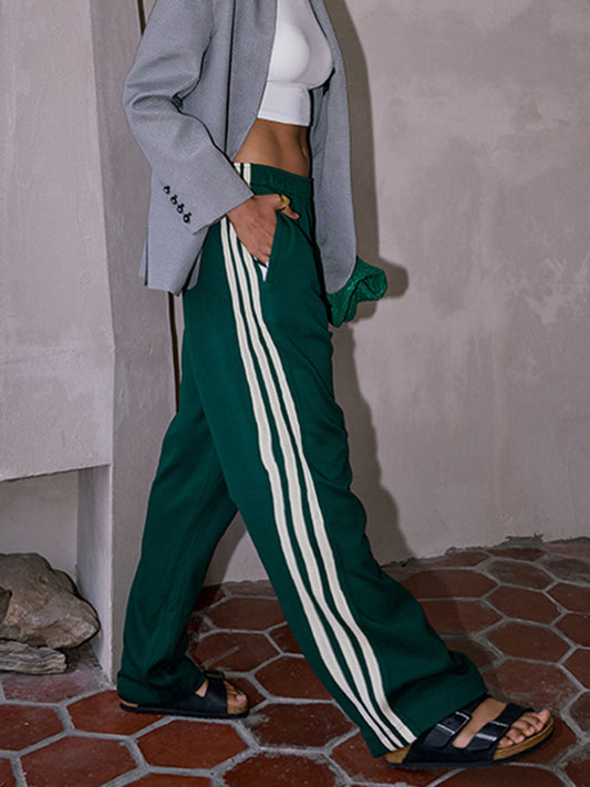 Jillian Women's Wide Leg Track Pants - Fashinoza