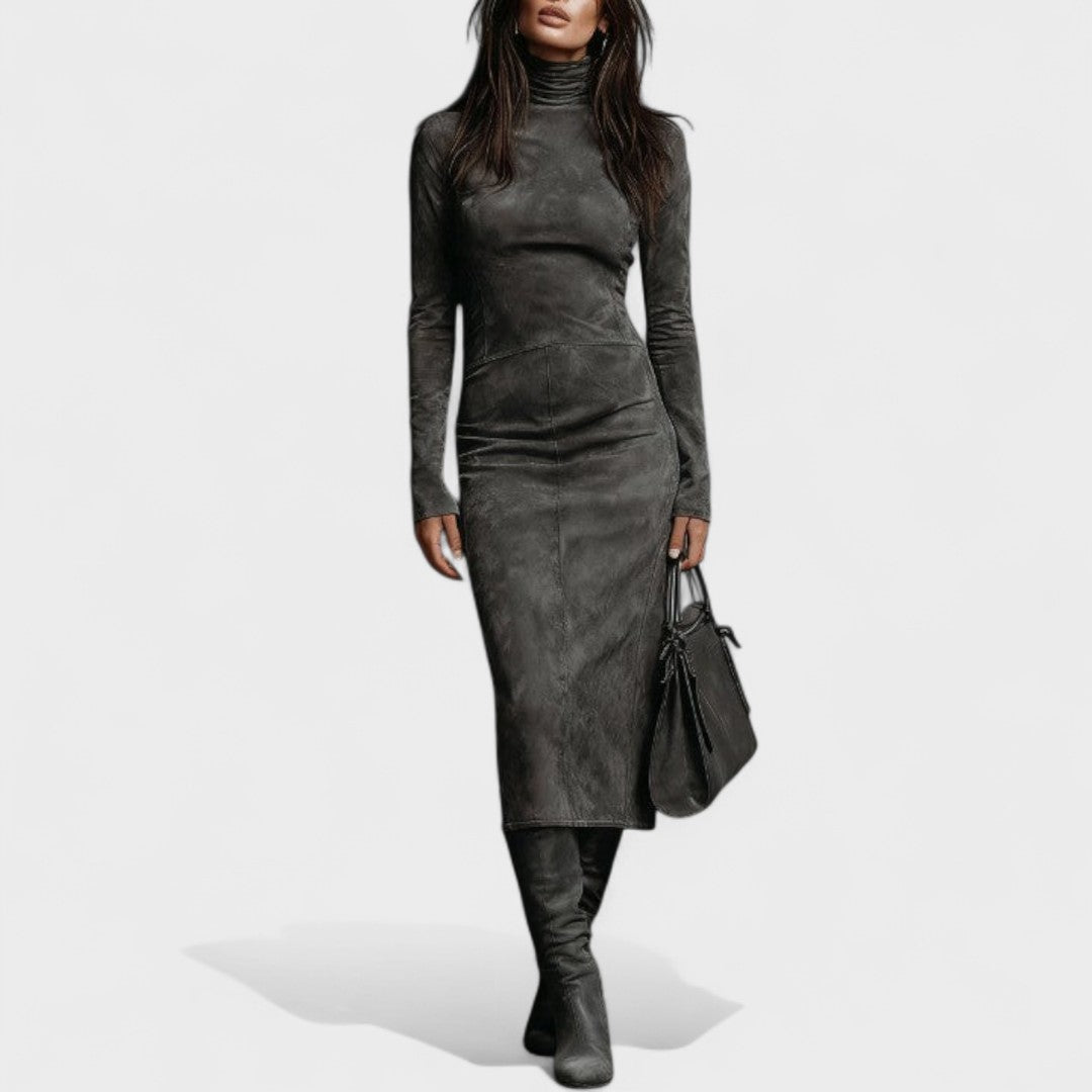 Seraphine | Long Sleeve Midi Dress