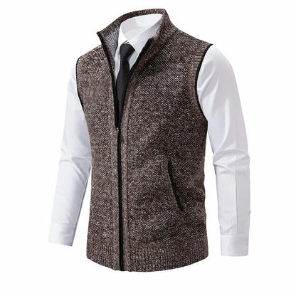 Men's Full Zip Vest Jacket - Fashinoza