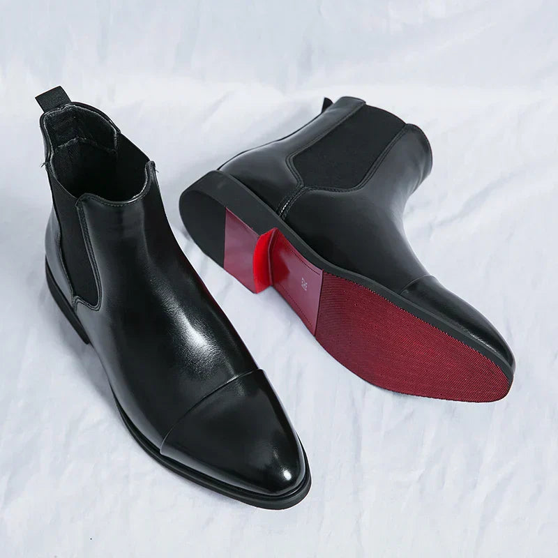 Men's Pull-On Chelsea Boots - Fashinoza