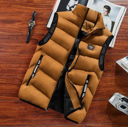 Men's Puffer Vest - Fashinoza