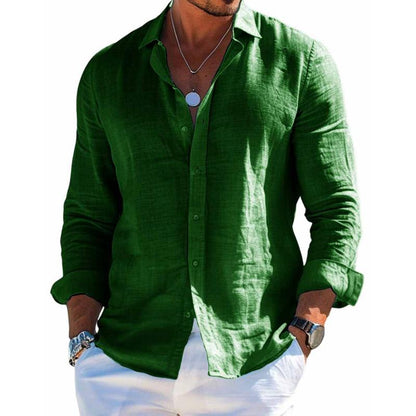 Owen | Men’s Spring Casual Button Front Shirt