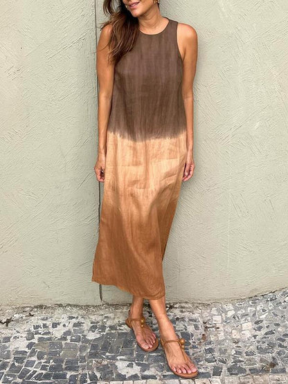 Victoria - Tie-Dye Midi Dress