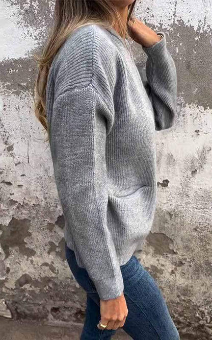Women’s Zip-Front Knit Cardigan for Everyday Layering