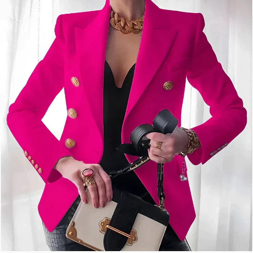 Women's Classic Blazer Tailored Fit Contemporary Design