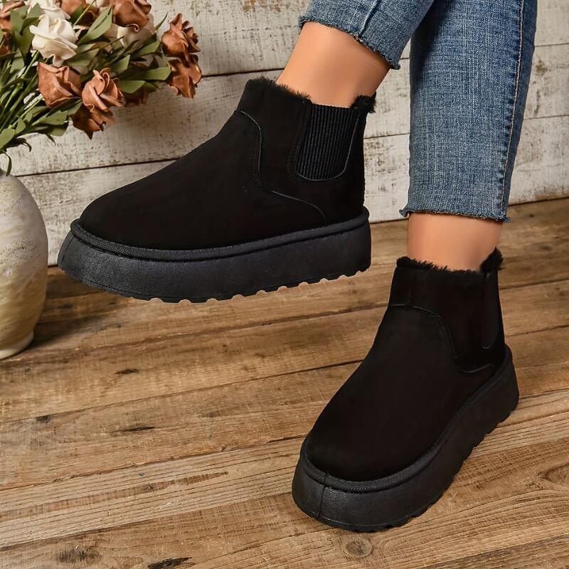 Women's Ankle Boots Slip On Style