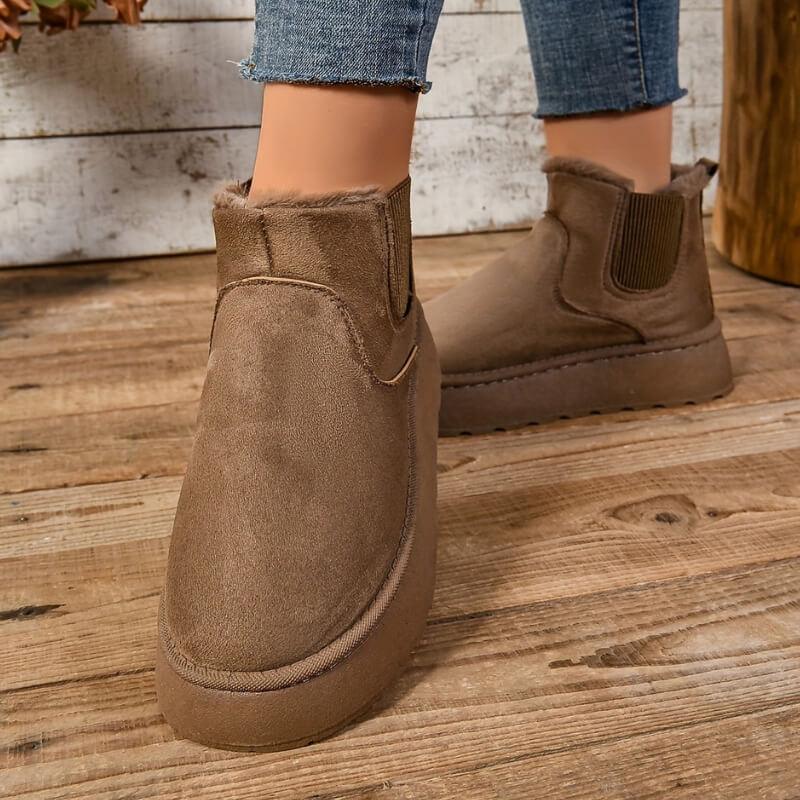 Women's Ankle Boots Slip On Style