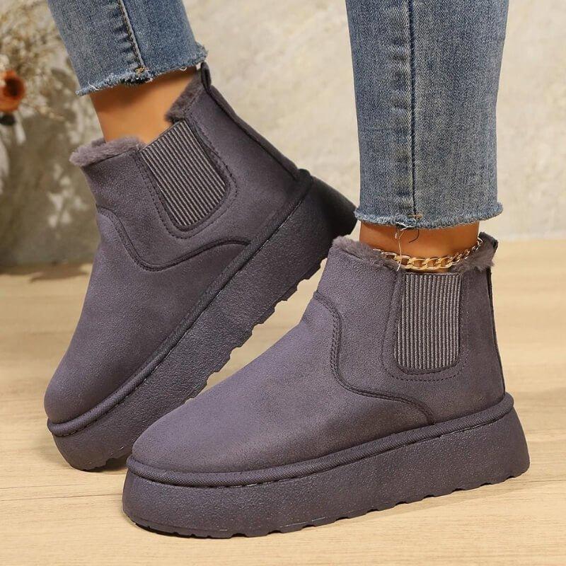 Women's Ankle Boots Slip On Style