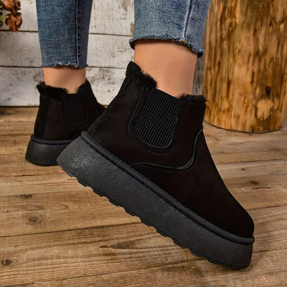 Women's Ankle Boots Slip On Style