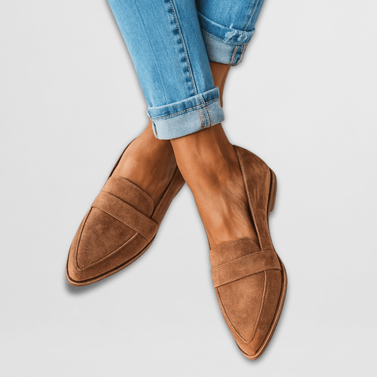 Women's Orthopedic Soft Suede Loafers - Fashinoza
