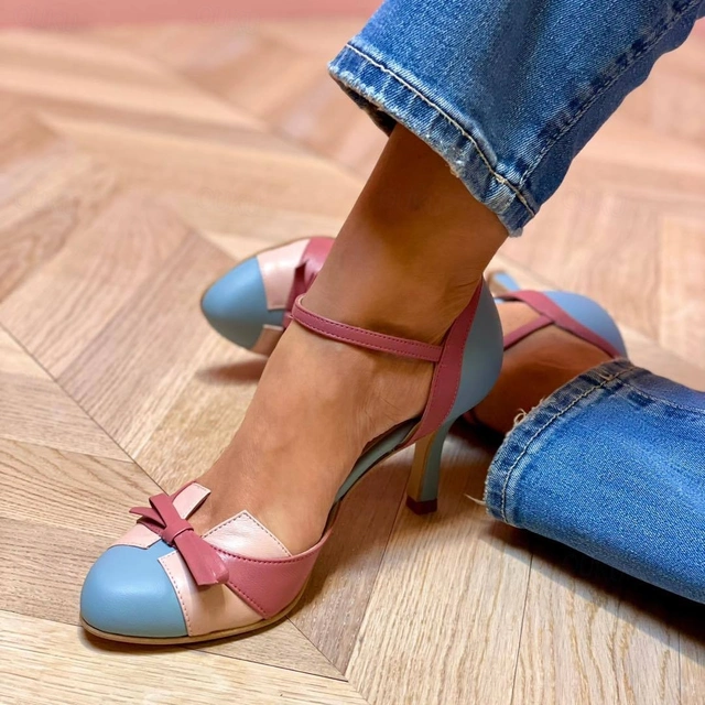 Women's Elegant Heel Sandals - Fashinoza