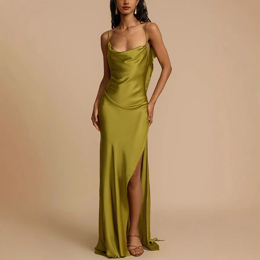 Women's Spaghetti Strap Maxi Dress - Fashinoza