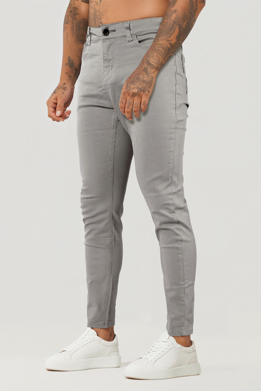 Men's Skinny Slim Fit Stretch Jeans - Fashinoza