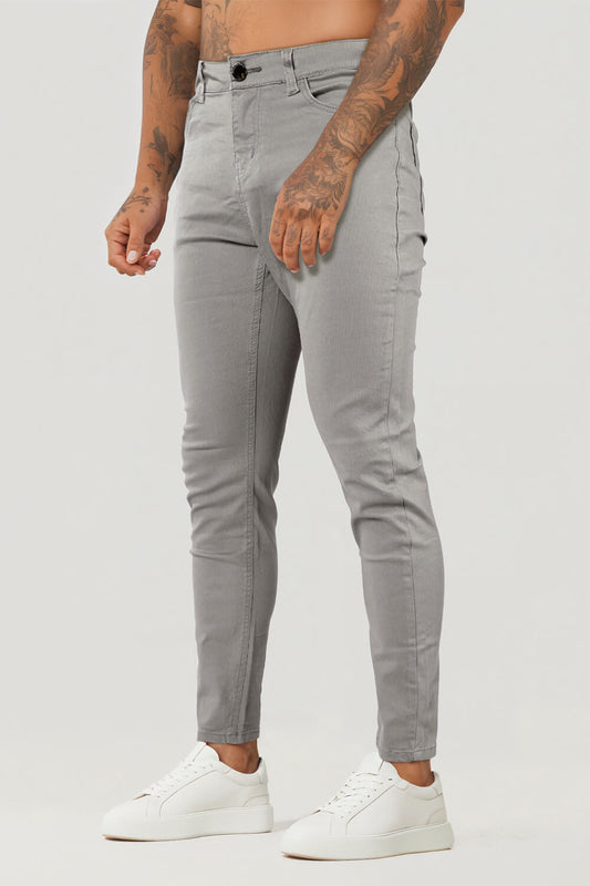Men's Skinny Slim Fit Stretch Jeans - Fashinoza