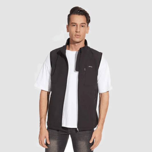 Kaden Men's Casual Zip Vest - Fashinoza