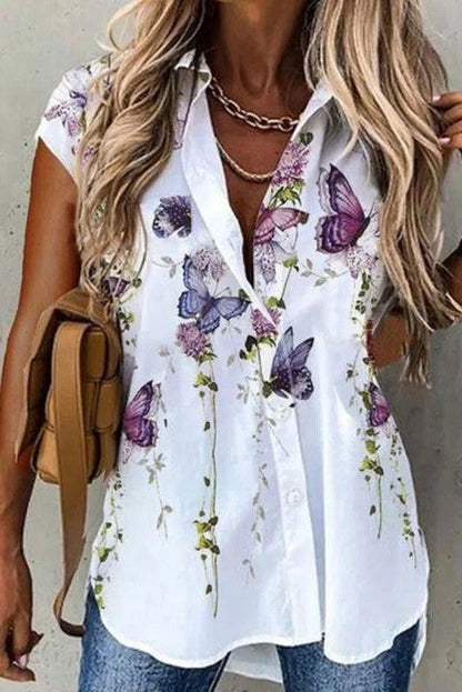 Women's Relaxed Fit Blouse - Fashinoza