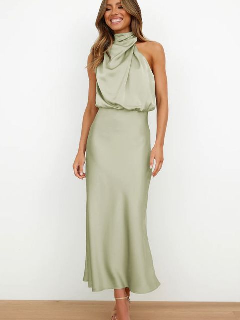 Image of Kara | Women's Sleeveless Midi Dress