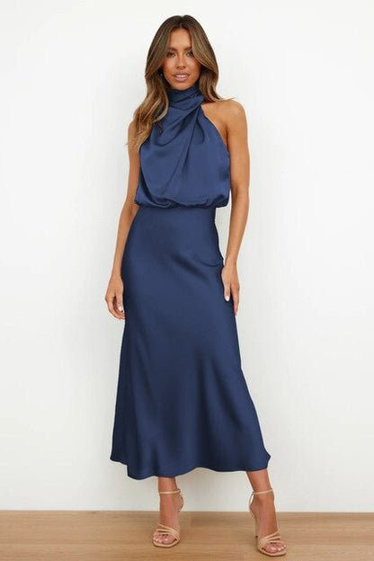Image of Kara | Women's Sleeveless Midi Dress