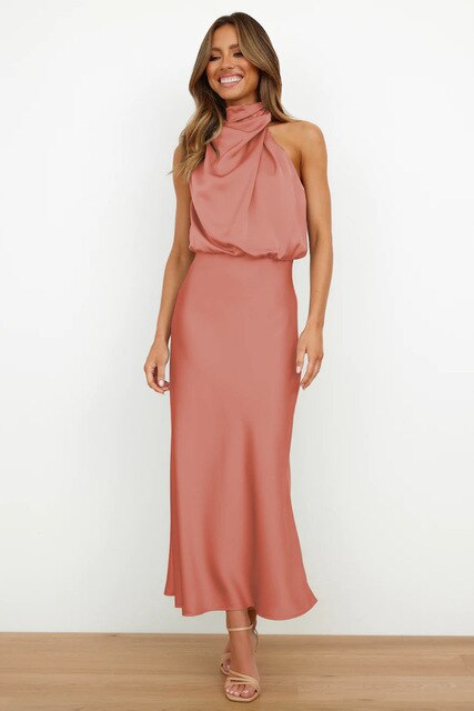 Image of Kara | Women's Sleeveless Midi Dress