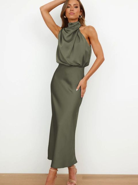 Image of Kara | Women's Sleeveless Midi Dress
