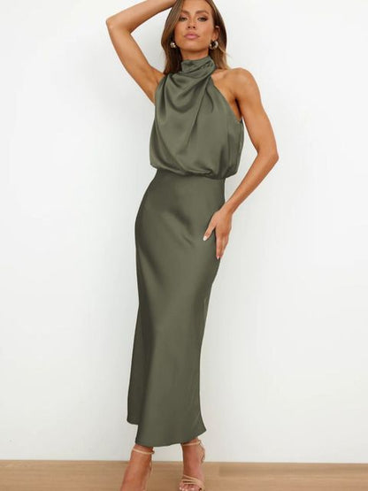 Image of Kara | Women's Sleeveless Midi Dress