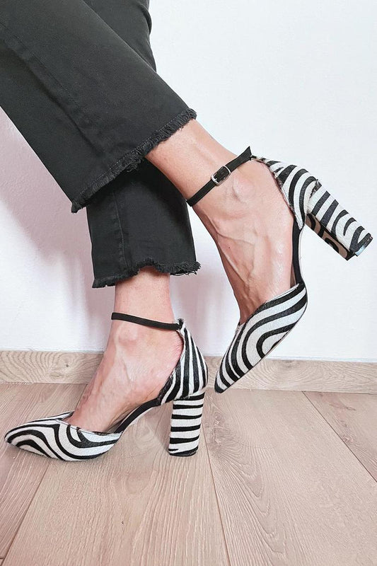 Women's Orthopedic Ankle Strap Heels - Fashinoza