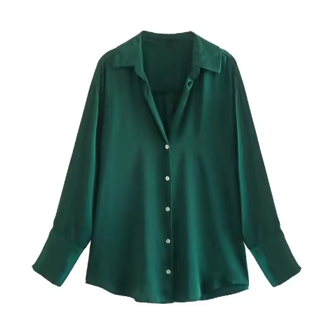 Kathy Women's Button Down Shirt Cotton - Fashinoza