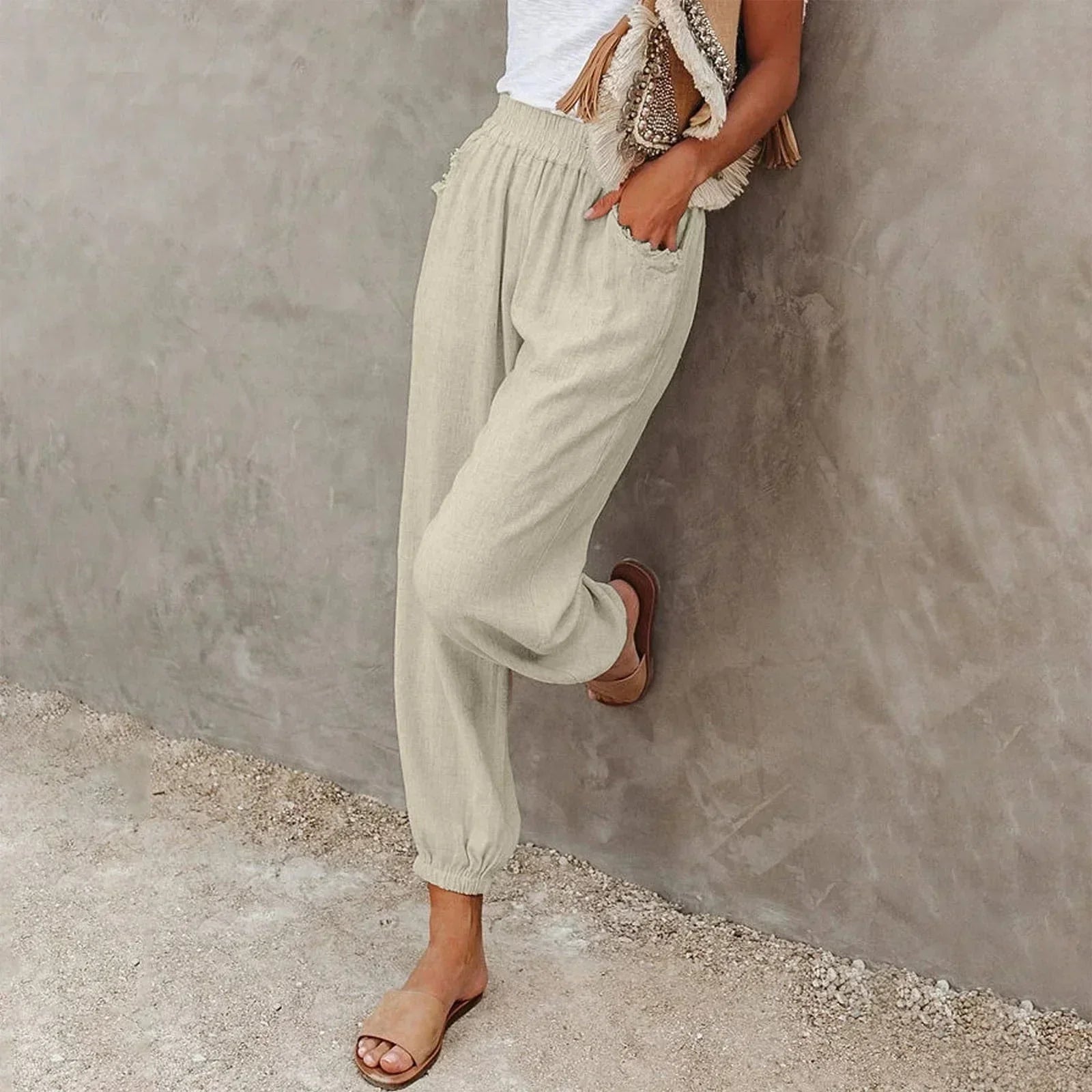 Image of Kay | Women's High-Waisted Jogger Pants