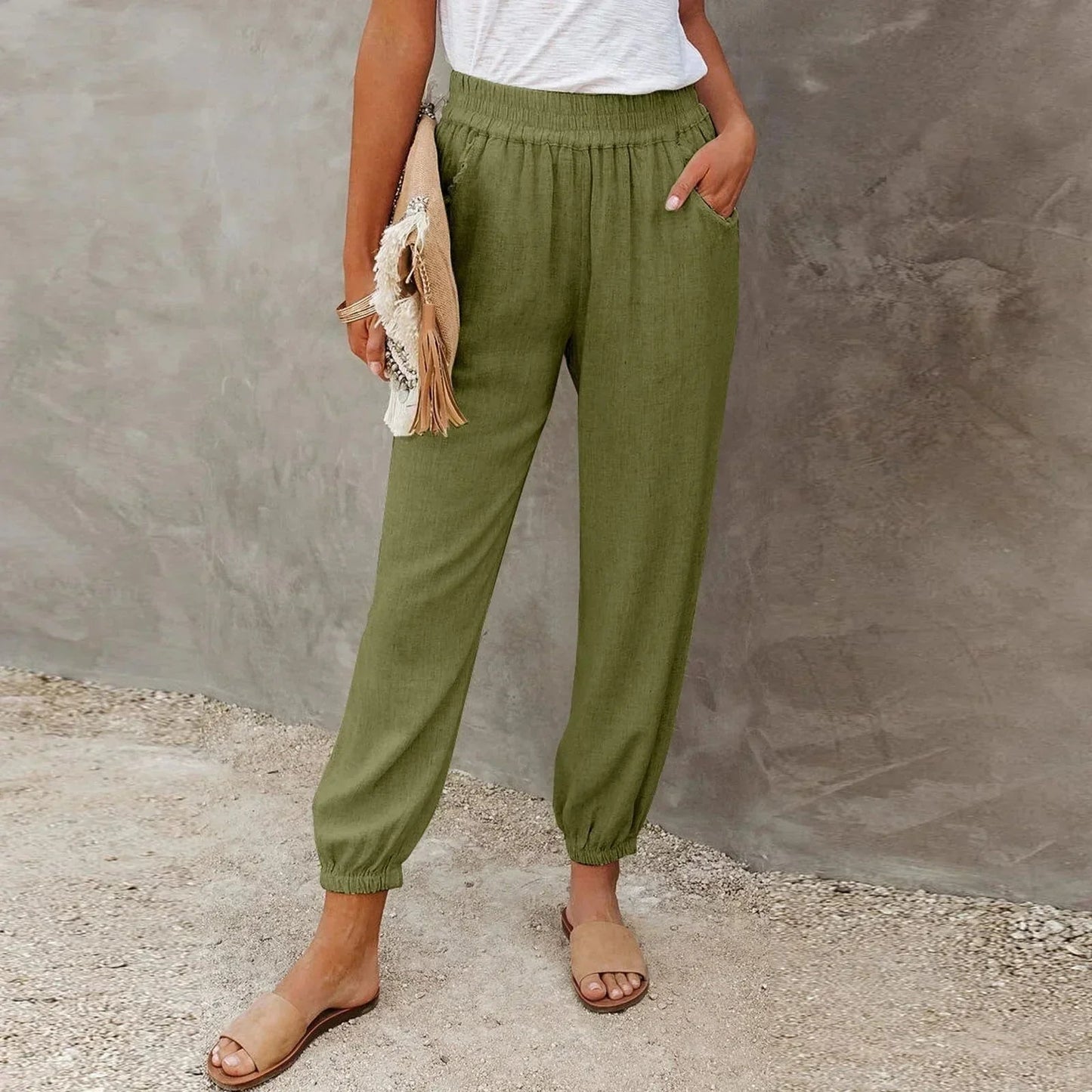 Image of Kay | Women's High-Waisted Jogger Pants