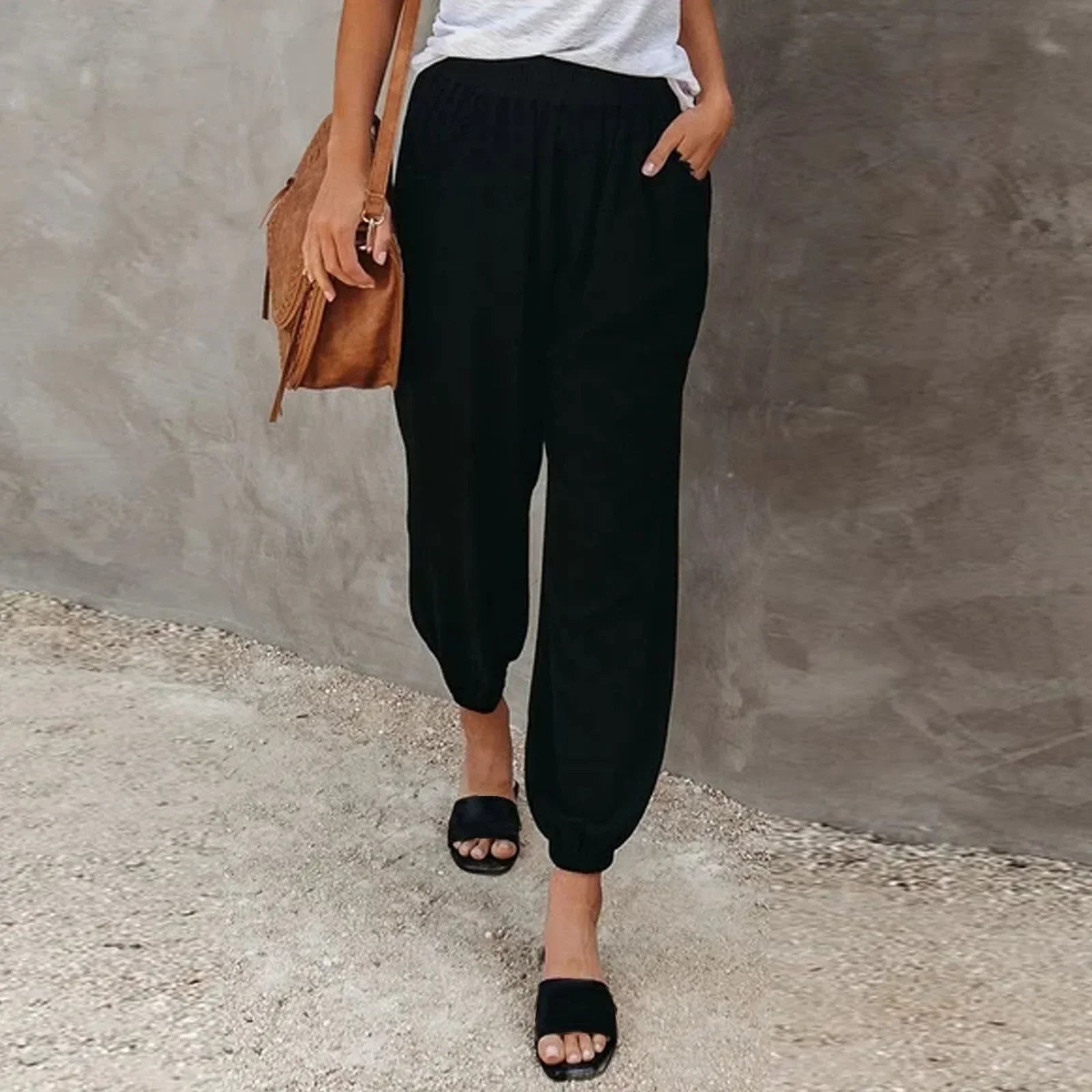 Image of Kay | Women's High-Waisted Jogger Pants