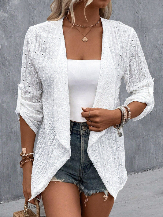 Women's Open Front Cardigan Lightweight - Fashinoza