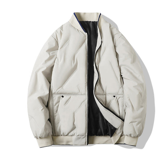 Men's Padded Bomber Jacket - Fashinoza