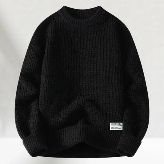 Men's Crew Neck Pullover Sweater - Fashinoza