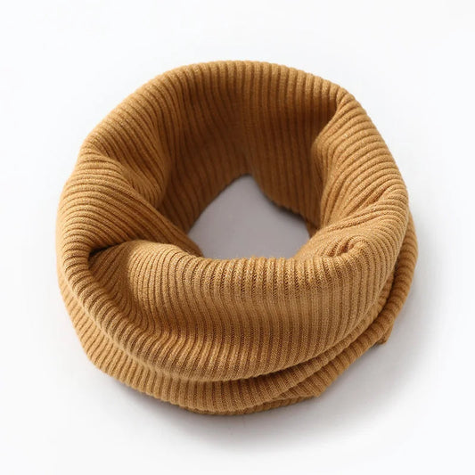 Women's Ribbed Neck Warmer Cozy - 
Fashinoza