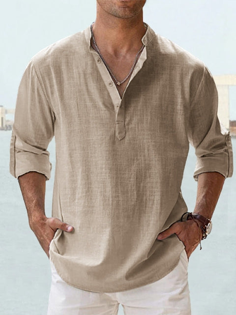 Men's Casual Shirt Relaxed Fit Breathable