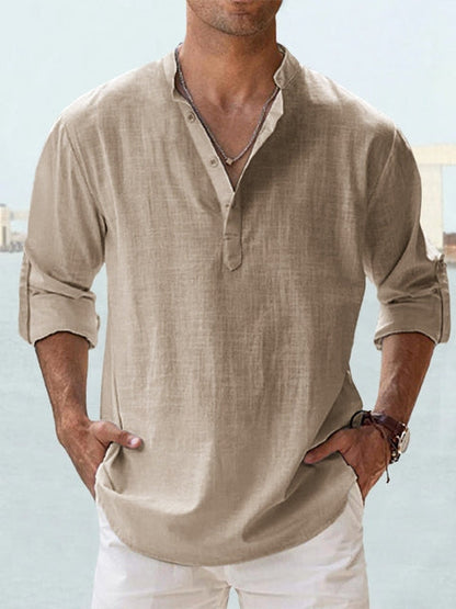 Men's Casual Shirt Relaxed Fit Breathable