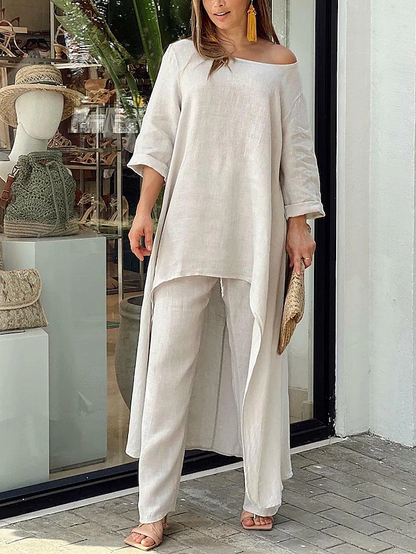 Image of Kim | Women's Flowy Two-Piece Set