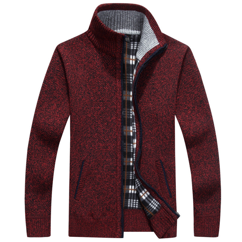 Image of Kirk | Men's Full Zip Knit Jacket